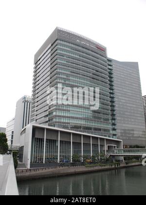 Siège mondial de Nissan Motor Corporation à Yokohama, Japon Banque D'Images