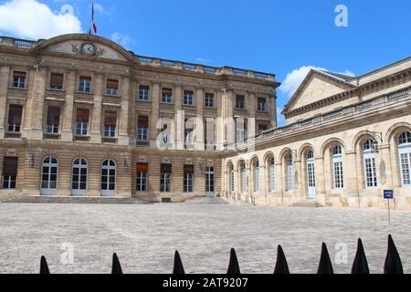 hôtel de ville (manoir de rohan) à bordeaux (france) Banque D'Images