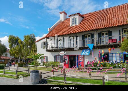 Seaport Village, centre commercial et de restauration au bord de l'eau à côté de la baie de San Diego, dans le centre-ville de San Diego, célèbre attraction touristique de voyage. Californie. ÉTATS-UNIS. . 13 juillet 2019 Banque D'Images