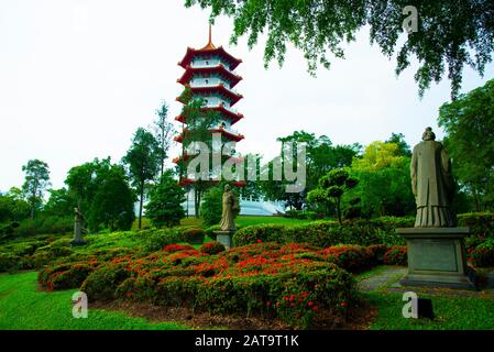 Jardin Chinois - Singapore City Banque D'Images