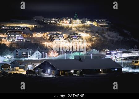 Kirkenes, Norvège Banque D'Images