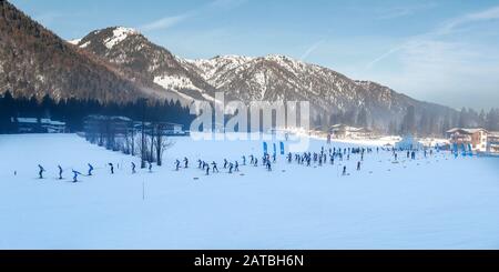 Sankt Ulrich, Autriche. 1 févr. 2020. Sankt ULRICH AM PILLERSEE, 01-02-2020, début du marathon nordique de ski NK 2020 crédit: Pro Shots/Alay Live News Banque D'Images
