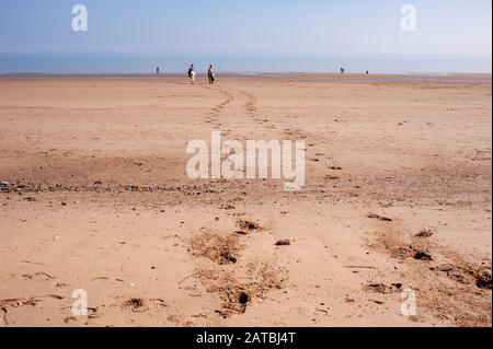 Plage de Portobello près d'Édimbourg. Photographie de voyage/paysage urbain d'Édimbourg par Pep Masip. Banque D'Images