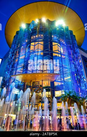 Entrée du centre commercial Siam Paragon, Bangkok, Thaïlande, Banque D'Images