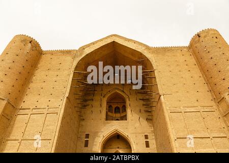 Complexe architectural du mausolée de Khodja Ahmed Yasavi au Turkestan Kazakhstan. Banque D'Images