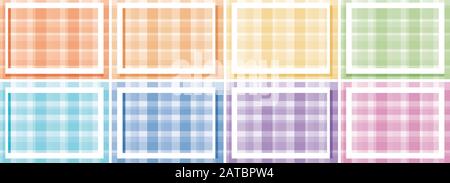 Modèle d'arrière-plan avec illustration de conceptions plaquées Illustration de Vecteur