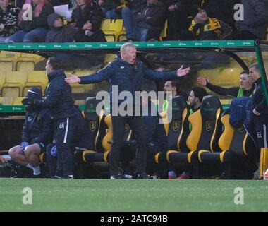 Livingston, Royaume-Uni. 1 févr. 2020. Gary Holt, responsable de Livingston, lors du match de la Scottish Premiership entre Livingston FC et Motherwell FC à la Tony Macaroni Arena de Livingston, le 1 er février 2020. Crédit: Spp Sport Press Photo. /Alay Live News Banque D'Images