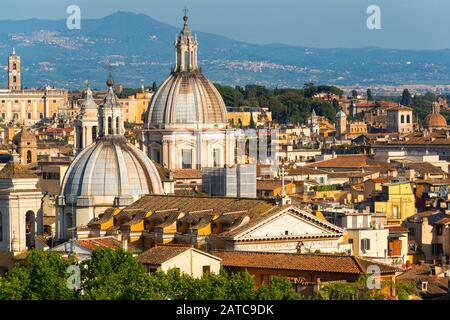 Vue de Rome, Italie Banque D'Images