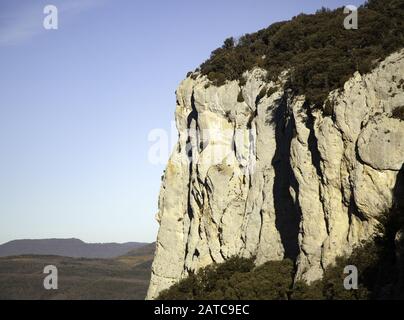 Texture naturelle des montagnes Rocheuses, paysage et détail Banque D'Images