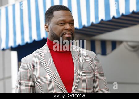 30 janvier 2020, Los Angeles, CA, États-Unis: Los ANGELES - 30 JAN: Curtis Jackson, 50 Cent à la cérémonie 50 Cent Star sur le Hollywood Walk of Fame le 30 janvier 2019 à Los Angeles, CA (Credit image: © Kay Blake/ZUMA Wire) Banque D'Images