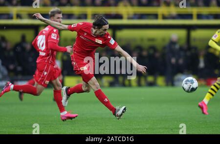 Dortmund, Allemagne. 01 février 2020. FIRO: 01.02.2020, football, 1.Bundesliga, saison 2019/2020, BVB, Borussia Dortmund - Union Berlin 5: 0 Neven SUBOTIC, Union, action unique | usage dans le monde crédit: DPA/Alay Live News Banque D'Images