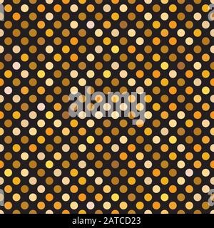 Motif à pois de Noël sans couture pour papier cadeau Illustration de Vecteur
