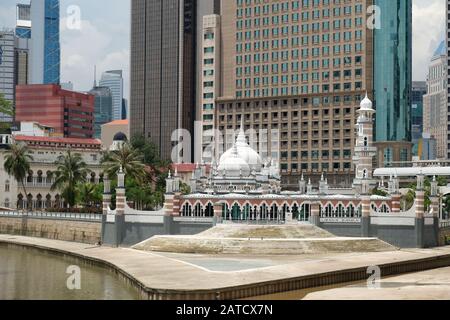 Kuala Lumpur Malaisie - Mosquée Jamek Banque D'Images