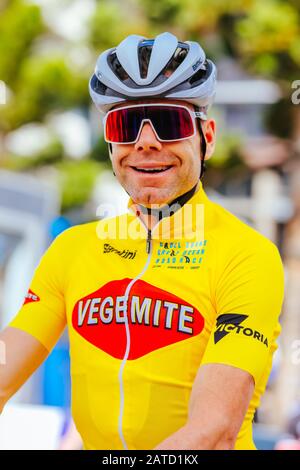 Geelong, Australie. 02 février 2020. 2 Février 2020: Geelong, Australie - 2 Février 2020: Cadel Evans Avant 2020 Cadel Evans Great Ocean Road Race Credit: Chris Putnam/Zuma Wire/Alay Live News Credit: Zuma Press, Inc./Alay Live News Banque D'Images