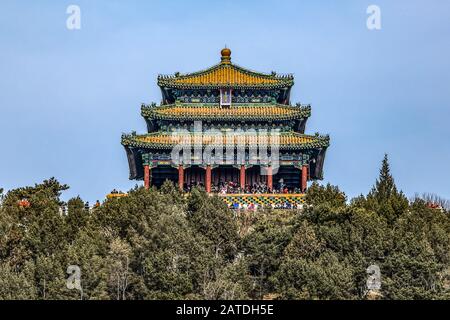 La Cité Interdite était le palais impérial chinois de la dynastie Ming à la fin de la dynastie Qing Banque D'Images