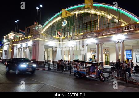 Pic montre: Stock de Thaïlande . Photo De La Gare De Hua Lamphong Par Gavin Rodgers/ Pixel8000 Banque D'Images