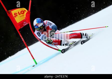 Garmisch Partenkirchen, Allemagne. 02 février 2020. Alexis Pinturault, de France, fait la course à la coupe du monde de ski alpin Audi FIS Giant Slalom le 02 février 2020 à Garmisch-Partenkirchen, en Allemagne. Crédit: Agence Photographique Sportive Européenne/Alay Live News Banque D'Images