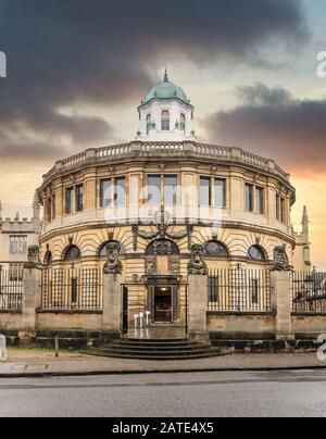 Sheldonian Theatre Oxford Banque D'Images