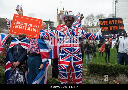 Célébrations De La Journée Du Brexit Banque D'Images