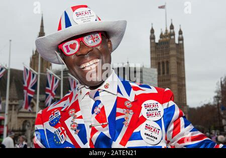 Célébrations De La Journée Du Brexit Banque D'Images