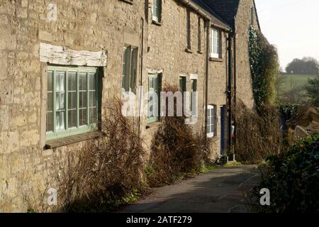 Bisley, un petit village du Gloucestershire dans les Cotswolds du Sud, est à quelques kilomètres à l'est de la ville populaire de Stroud. Banque D'Images