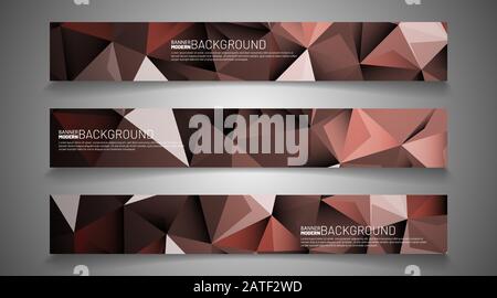 Définissez l'arrière-plan de la bannière pour votre conception. Illustration de la conception graphique vectorielle. Adaptée à votre conception d'arrière-plan Illustration de Vecteur