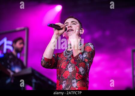 Années et Années de spectacle au Festival Cruïlla, Barcelone 6 juillet 2019. Photographe: Ale Espaliat Banque D'Images