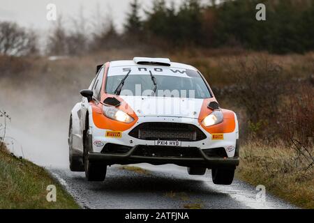 Galway, Galway, Irlande. 2 février 2020. Irish Tarmac Rally Championship, Galway International Rally; Jason Mcsweeney Et Liam Brennan (Ford Fiesta R 5) En Action Crédit: Action Plus Sports/Alay Live News Banque D'Images