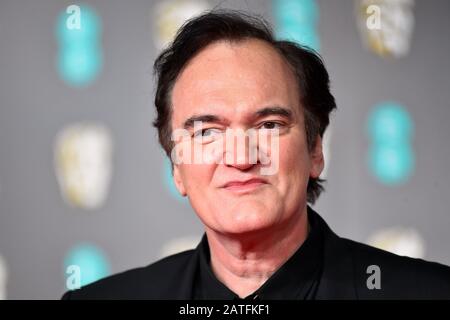 Quentin Tarantino a assisté aux 73ème prix du film de l'Académie britannique qui se sont tenus au Royal Albert Hall, Londres. Banque D'Images