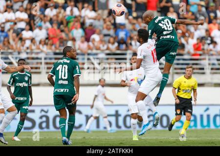 Braganca Paulista, Brésil. 02 février 2020. Wesley pendant un match entre Red Bull Bragantino x Palmeiras tenu à Estádio Nabi Abi Chedid, à Bragança Paulista, SP. Le match est valable pour le 4ème tour du championnat Paulista 2020. Crédit: Foto Arena Ltda/Alay Live News Banque D'Images