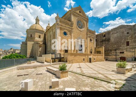 Cathédrale de Santa Maria Assunta à Gravina dans les Pouilles, province de Bari, Pouilles (Pouilles), sud de l'Italie. Banque D'Images
