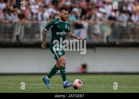 Braganca Paulista, Brésil. 02 février 2020. Lucas Lima pendant le match. L'équipe Red Bull Bragantino accueille Palmeiras pour le championnat de football Paulista 2020. Le match a eu lieu au stade Nabi Abi Chedid, à Bragança Paulista. Dimanche 2 février 2020. Crédit: Foto Arena Ltda/Alay Live News Banque D'Images