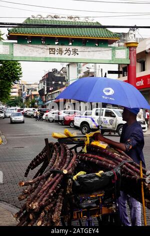 Chinatown Saint-Domingue République de Dominique Banque D'Images