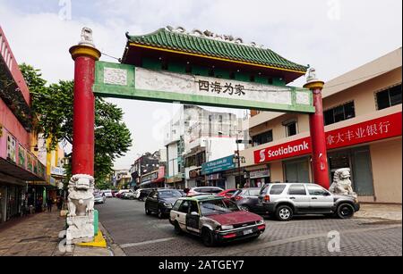 Chinatown Saint-Domingue République de Dominique Banque D'Images