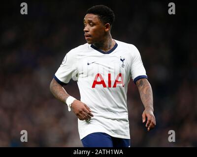 Londres, Royaume-Uni. 02 février 2020. Steven Bergwijn de Tottenham Hotspur lors du match de la Premier League entre Tottenham Hotspur et Manchester City le 02 février 2020 au stade Tottenham Hotspur, Londres, Angleterre. Crédit : Cal Sport Media/Alay Live News Banque D'Images