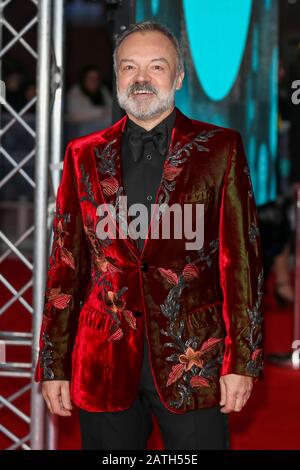 Londres, Royaume-Uni. 02 février 2020. Londres, Royaume-Uni. 02 février 2020. Graham Norton assiste aux 73ème British Academy Film Awards, BAFTA, au Royal Albert Hall à Londres, en Angleterre, le 02 février 2020. | usage international crédit: DPA Picture Alliance/Alay Live News crédit: DPA Picture Alliance/Alay Live News Banque D'Images