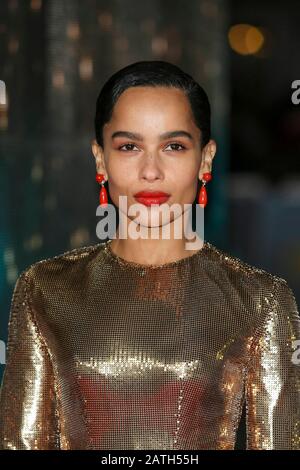 Londres, Royaume-Uni. 02 février 2020. Londres, Royaume-Uni. 02 février 2020. Zoë Kravitz assiste au 73ème British Academy Film Awards, BAFTA, au Royal Albert Hall à Londres, Angleterre, le 02 février 2020. | usage international crédit: DPA Picture Alliance/Alay Live News crédit: DPA Picture Alliance/Alay Live News Banque D'Images