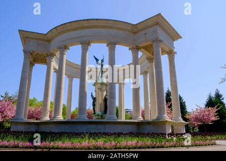 Welsh National War Memorial Alexandra Gardens Cathays Park Cardiff au Pays de Galles Banque D'Images