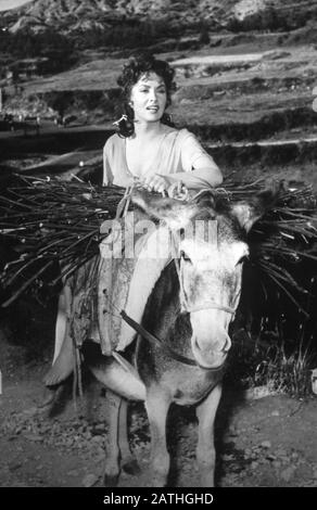 Pane, amore e fantasia Bread, Love and Dreams année: 1953 Italie Directrice: Luigi Comencini Gina Lollobrigida Banque D'Images