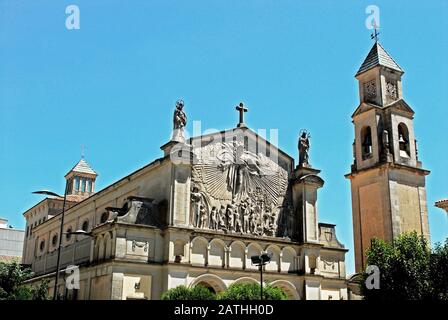 Façade De La Parroquia De San Juan Bautista Padres Jesuítase, Ubeda, Andalousie, Espagne. Banque D'Images