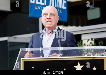 Chris Albrecht lors de la cérémonie d'initiation à Star on the Hollywood Walk of Fame for Curtis Jackson, alias 50 Cent, Hollywood Boulevard, Los Angeles, CA 30 janvier 2020. Photo Par: Priscilla Grant/Everett Collection Banque D'Images