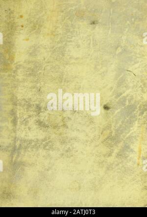 Gros plan sur une ancienne page de parchemin vierge Banque D'Images