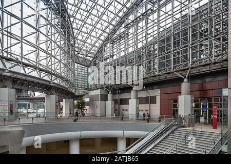 Gare De Kanazawa Au Japon. Banque D'Images