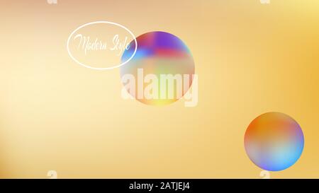 Nouveau fantasme spatial. Maillage d'illustration colorimétrique élémentaire. Texture d'arrière-plan, non utilisée. Couleur or. L'illustration d'arrière-plan de l'espace de conception est correcte. Co Illustration de Vecteur