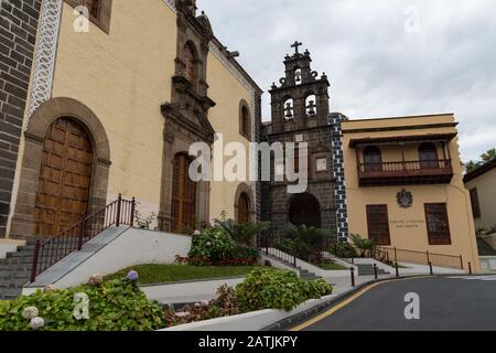 La Orotava, Espagne - 12 Janvier 2020: Iglesia De San Augustin, Îles Canaries. Banque D'Images