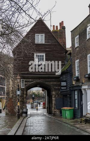 Chertsey'S Gate, Rochester, Kent Banque D'Images