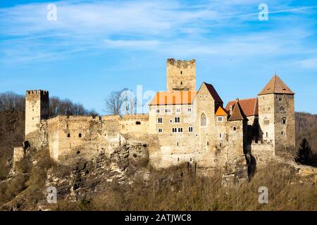 Hardegg Castle dans le nord de l'Autriche Banque D'Images