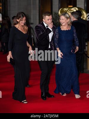 Londres, ANGLETERRE - 02 FÉVRIER : Taron Egerton assiste aux EE British Academy Film Awards 2020 Après le parti à l'hôtel Grosvenor House le 02 février, Banque D'Images