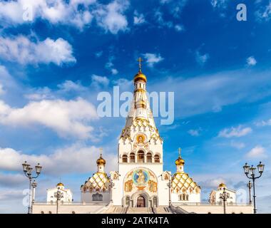 Toutes les églises saints De Minsk, Biélorussie mémoire des victimes, qui ont servi notre salut national Banque D'Images