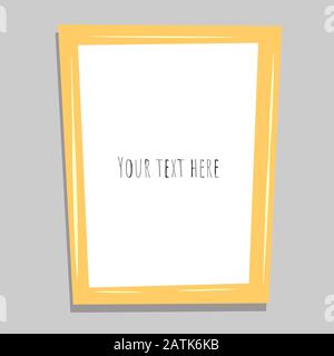 Affiche de lettrage à la main de la Saint-Valentin, carte de vœux, arrière-plan Illustration de Vecteur